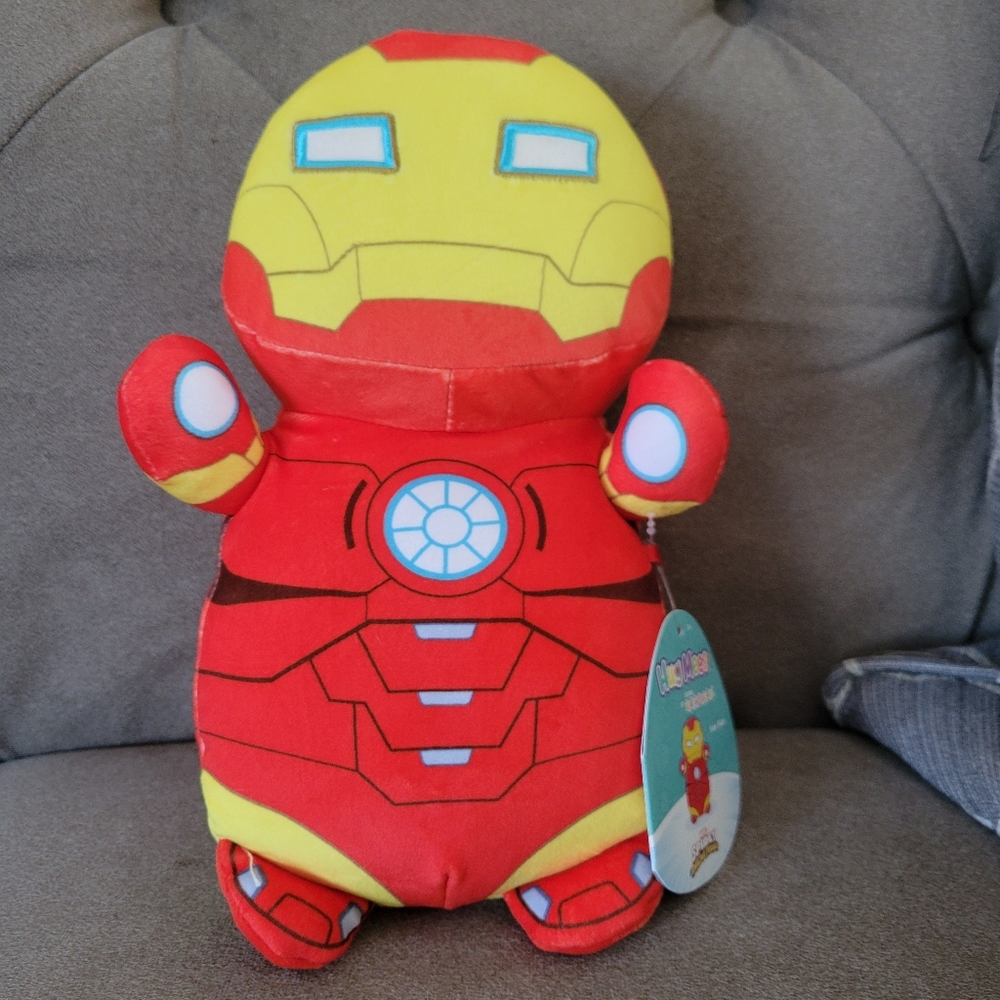 Marvel Iron Man 9.5" Plush - HugMees by Squishmallows